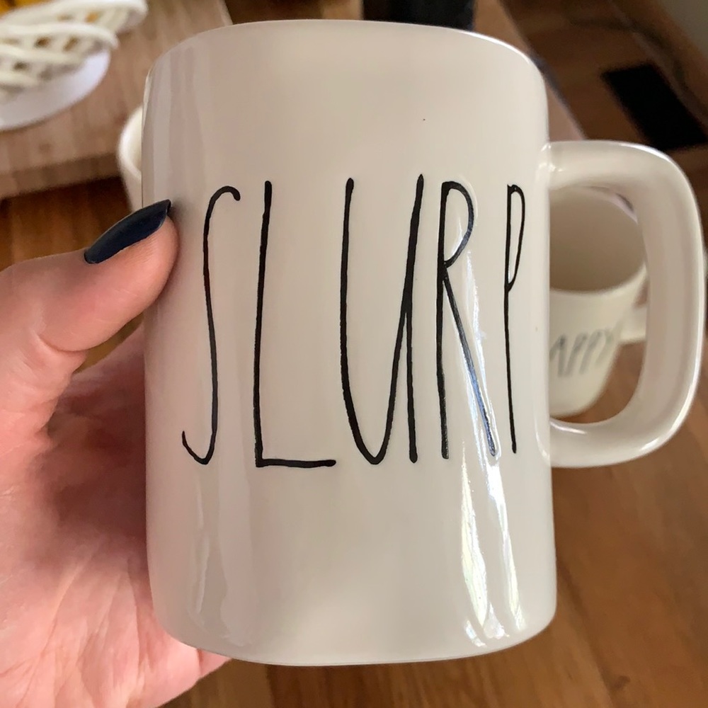 Rae Dunn Magenta Artisan “Slurp” Mug